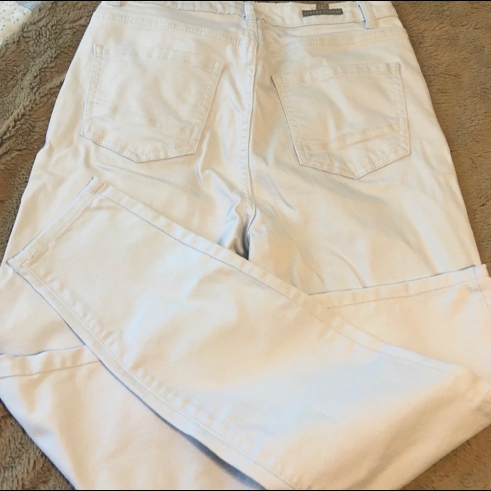 Lauren Conrad skinny jeans sz8 light blue - Picture 3 of 4